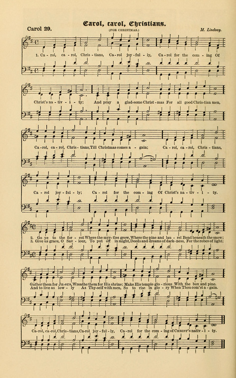 Carols Old and Carols New: for use at Christmas and other seasons of the Christian year page 30