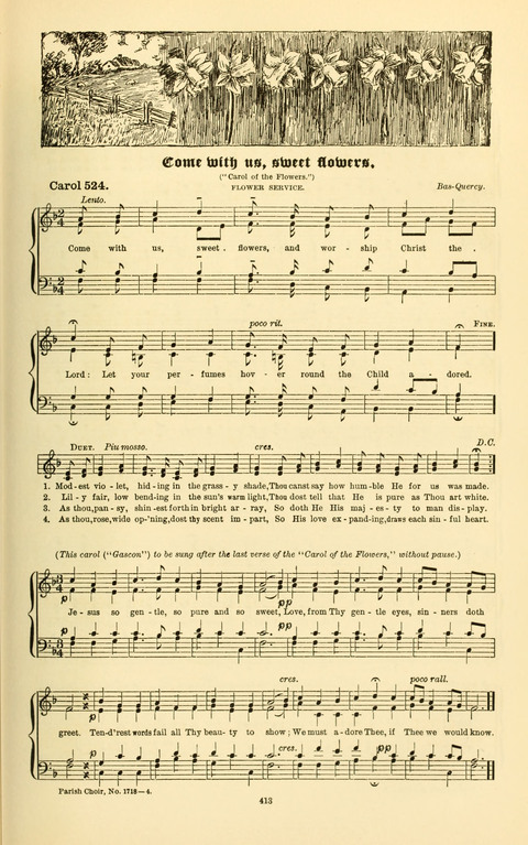 Carols Old and Carols New: for use at Christmas and other seasons of the Christian year page 419