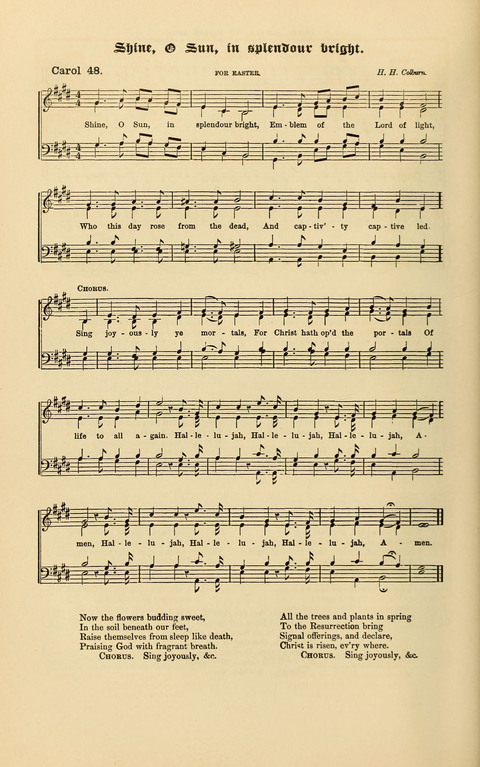 Carols Old and Carols New: for use at Christmas and other seasons of the Christian year page 50