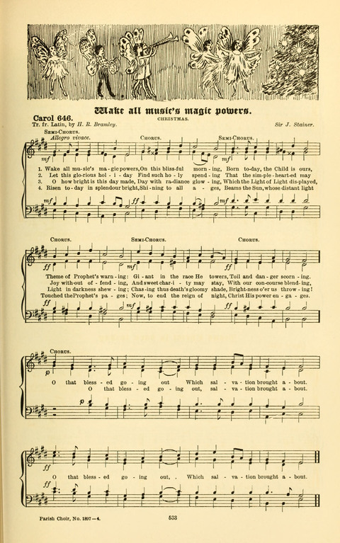 Carols Old and Carols New: for use at Christmas and other seasons of the Christian year page 541