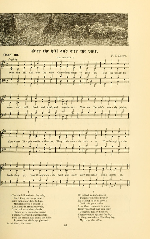 Carols Old and Carols New: for use at Christmas and other seasons of the Christian year page 87