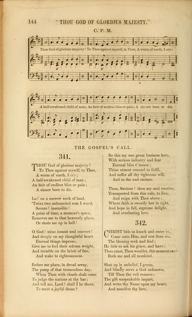 Church Pastorals, hymns and tunes for public and social worship page 144