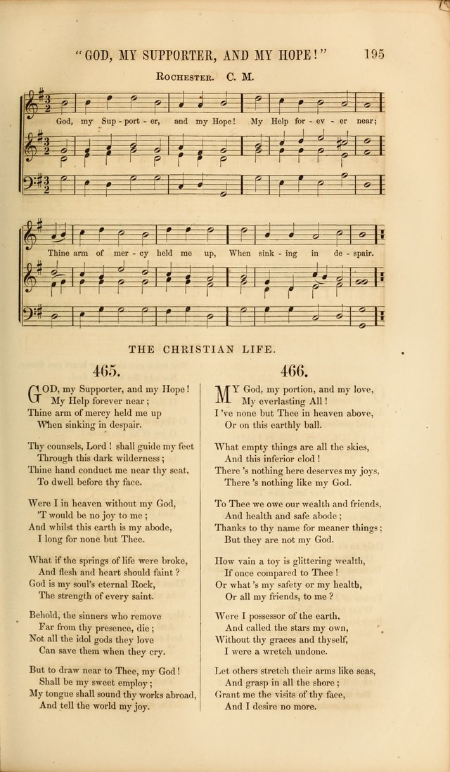 Church Pastorals, hymns and tunes for public and social worship page 195