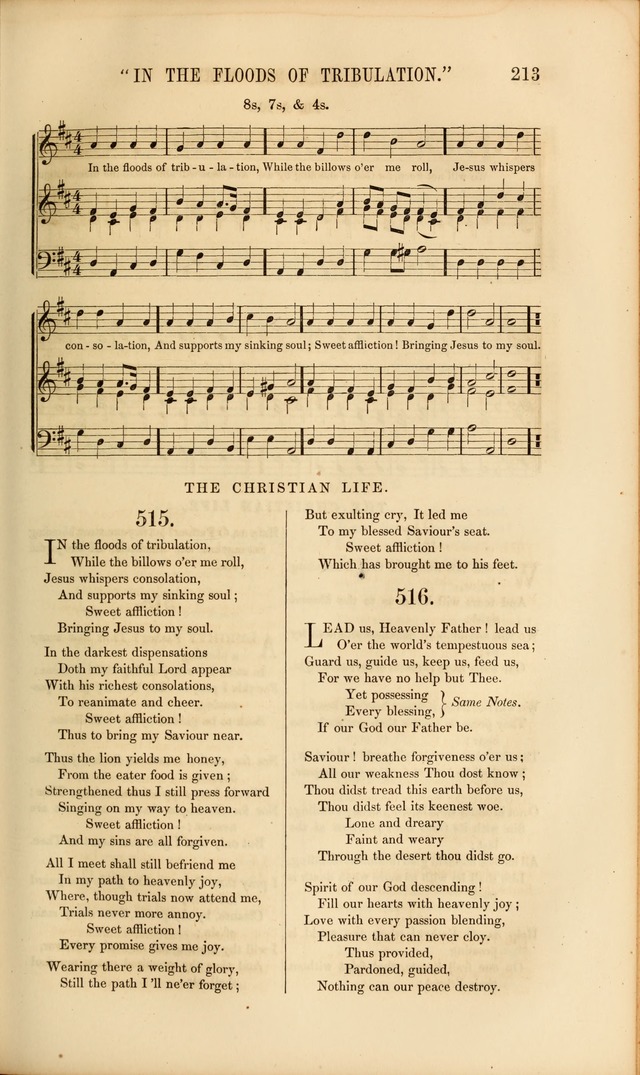 Church Pastorals, hymns and tunes for public and social worship page 213