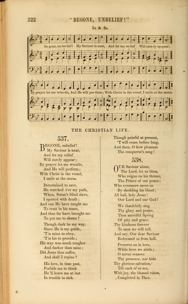 Church Pastorals, hymns and tunes for public and social worship page 222