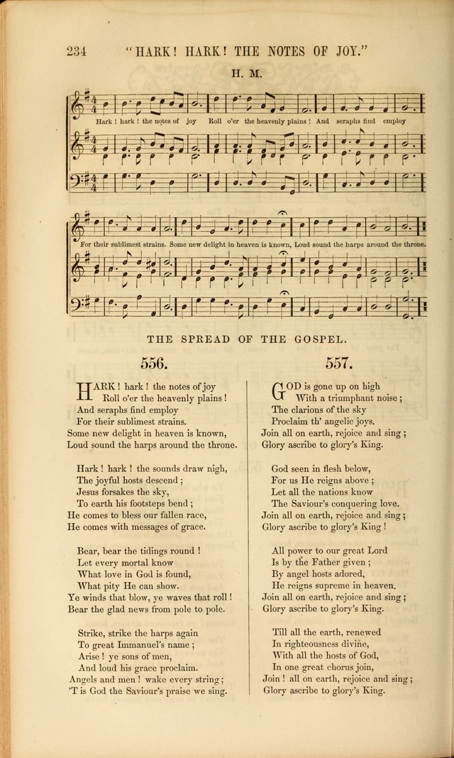 Church Pastorals, hymns and tunes for public and social worship page 234