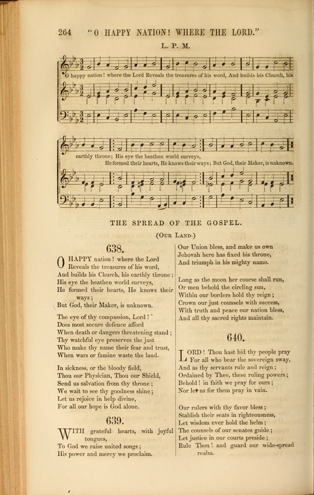 Church Pastorals, hymns and tunes for public and social worship page 264