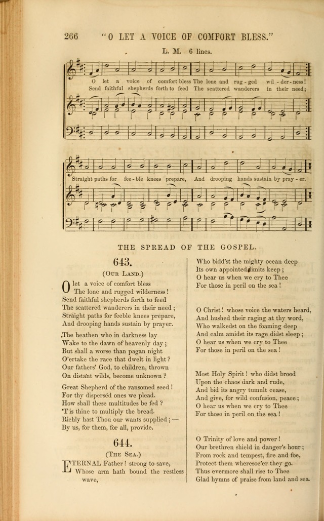 Church Pastorals, hymns and tunes for public and social worship page 266