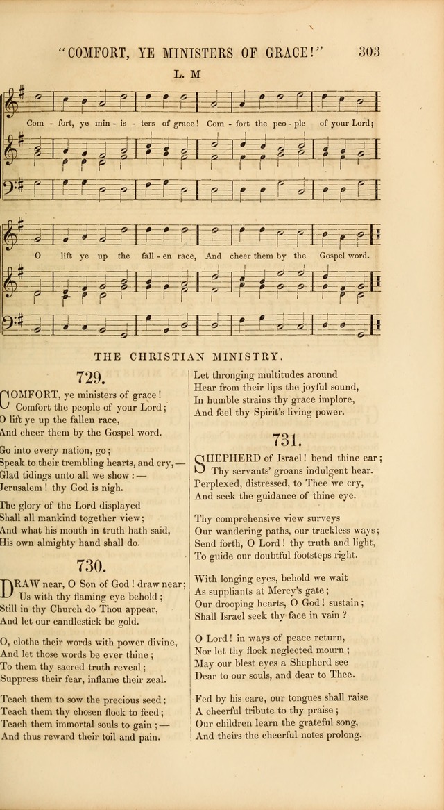 Church Pastorals, hymns and tunes for public and social worship page 303