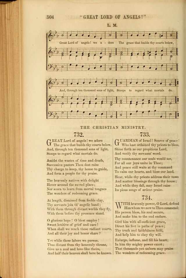 Church Pastorals, hymns and tunes for public and social worship page 304
