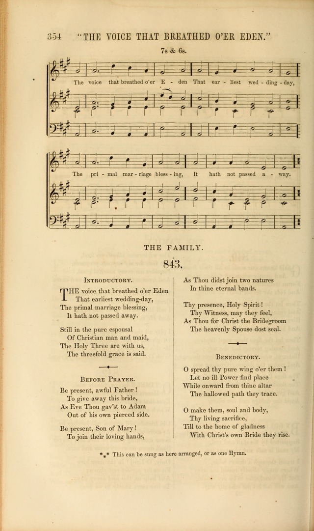 Church Pastorals, hymns and tunes for public and social worship page 354