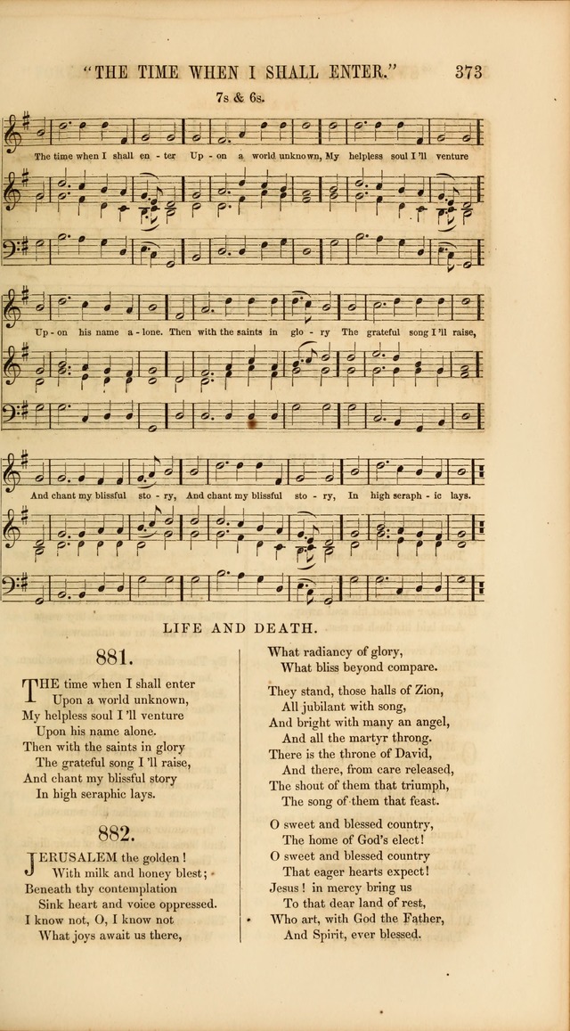 Church Pastorals, hymns and tunes for public and social worship page 373