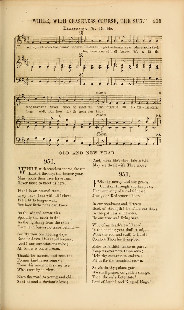 Church Pastorals, hymns and tunes for public and social worship page 405