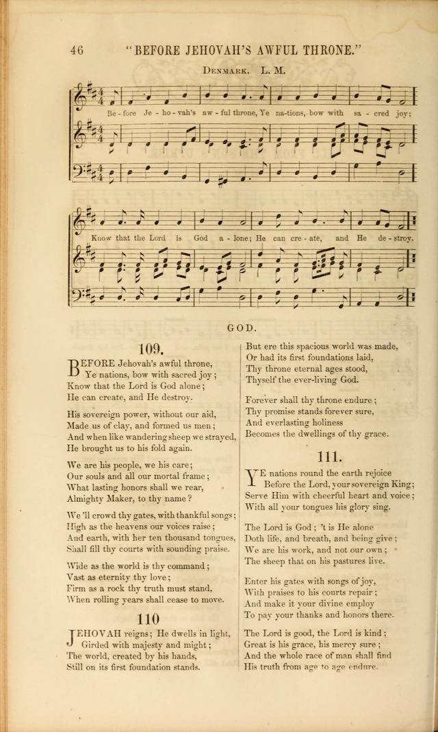 Church Pastorals, hymns and tunes for public and social worship page 46
