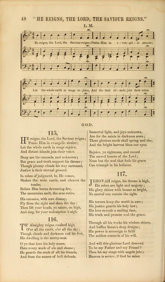 Church Pastorals, hymns and tunes for public and social worship page 48
