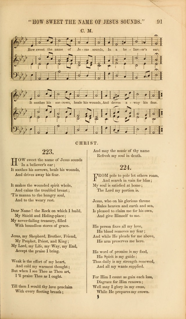 Church Pastorals, hymns and tunes for public and social worship page 91