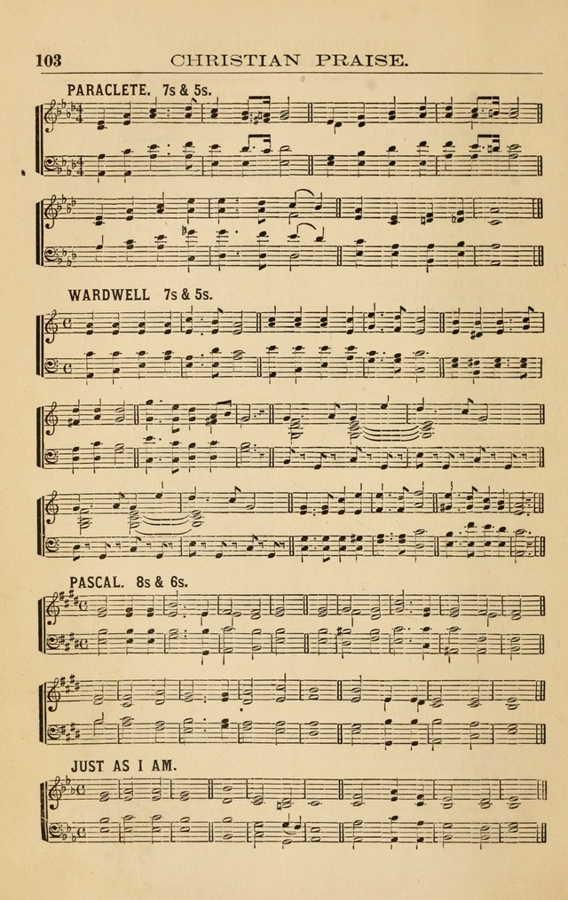 Christian Praise: hymns and tunes for the use of the Baptist churches page 201