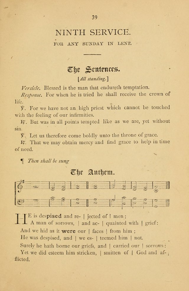 The Church Porch: a service book and hymnal for Sunday schools page 39