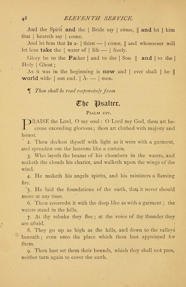 The Church Porch: a service book and hymnal for Sunday schools page 48