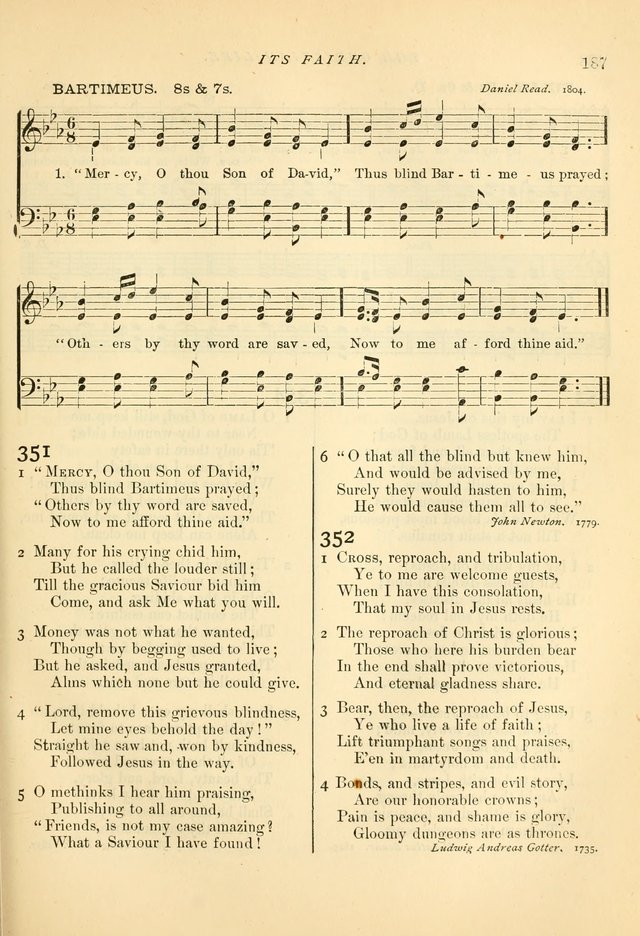 Christian Praise: a manual of worship for public, social and private devotion page 200