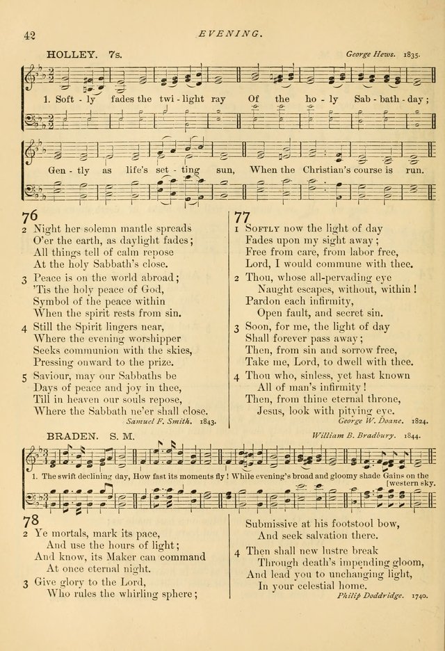 Christian Praise: a manual of worship for public, social and private devotion page 55