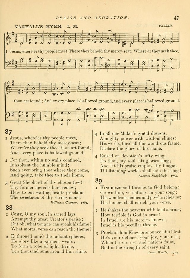 Christian Praise: a manual of worship for public, social and private devotion page 60