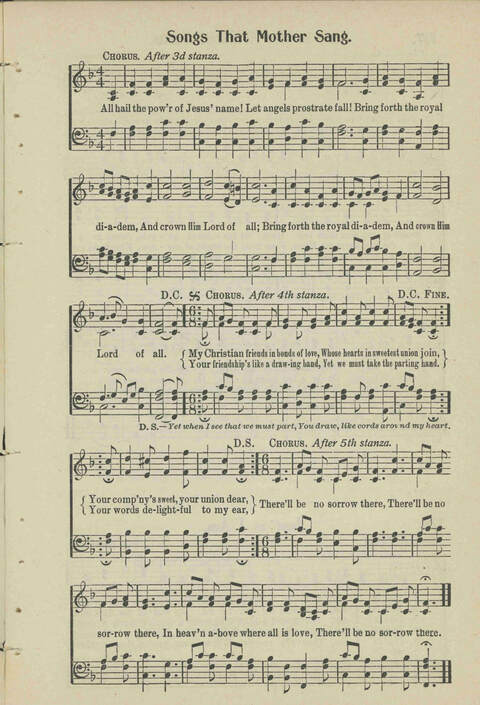 Christian Praise: edited and compiled for use in Sunday schools, churches, evangelistic meetings, singing conventions and all religious services page 116