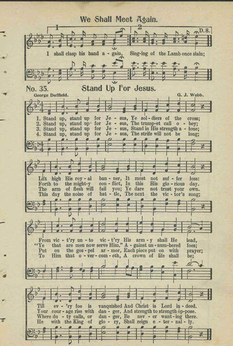 Christian Praise: edited and compiled for use in Sunday schools, churches, evangelistic meetings, singing conventions and all religious services page 33