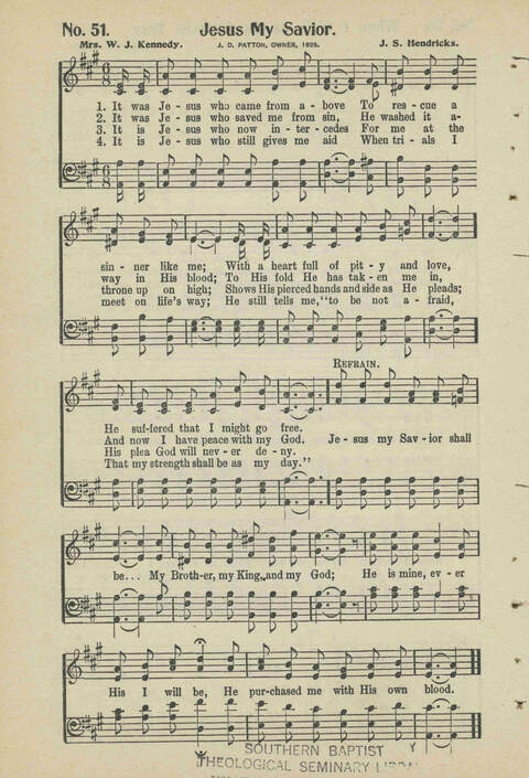 Christian Praise: edited and compiled for use in Sunday schools, churches, evangelistic meetings, singing conventions and all religious services page 48