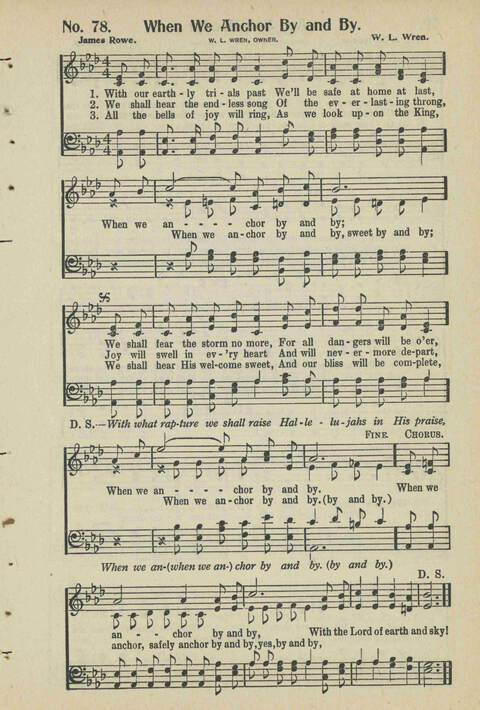 Christian Praise: edited and compiled for use in Sunday schools, churches, evangelistic meetings, singing conventions and all religious services page 67