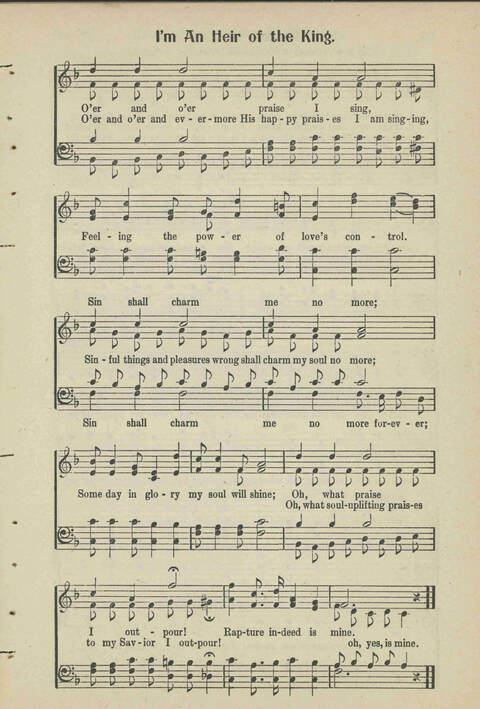 Christian Praise: edited and compiled for use in Sunday schools, churches, evangelistic meetings, singing conventions and all religious services page 85