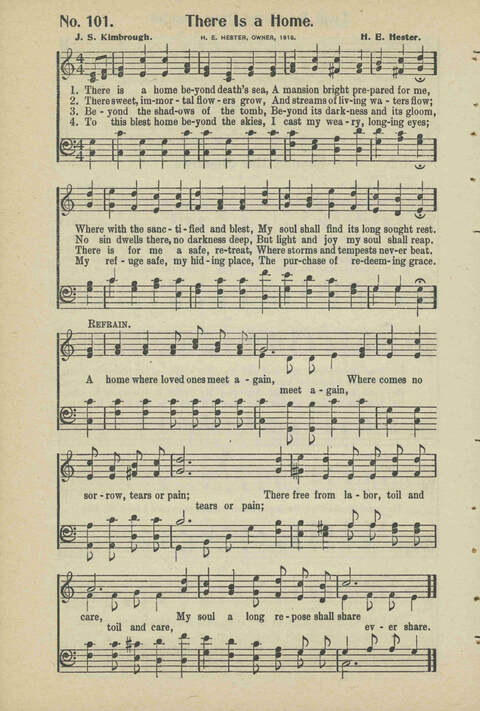 Christian Praise: edited and compiled for use in Sunday schools, churches, evangelistic meetings, singing conventions and all religious services page 90