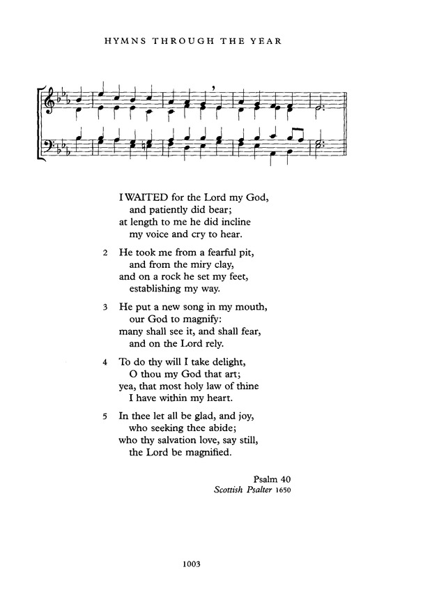 Common Praise: A new edition of Hymns Ancient and Modern page 1004