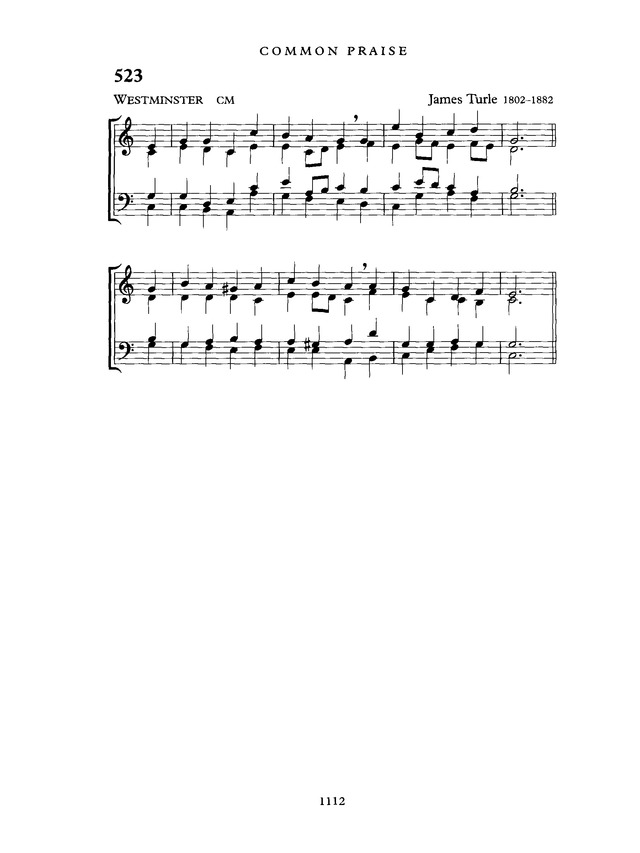 Common Praise: A new edition of Hymns Ancient and Modern page 1113