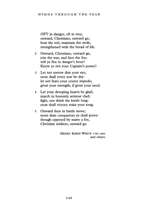 Common Praise: A new edition of Hymns Ancient and Modern page 1166