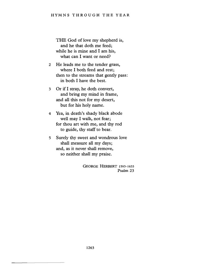 Common Praise: A new edition of Hymns Ancient and Modern page 1264