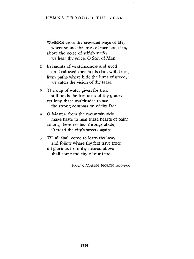 Common Praise: A new edition of Hymns Ancient and Modern page 1336