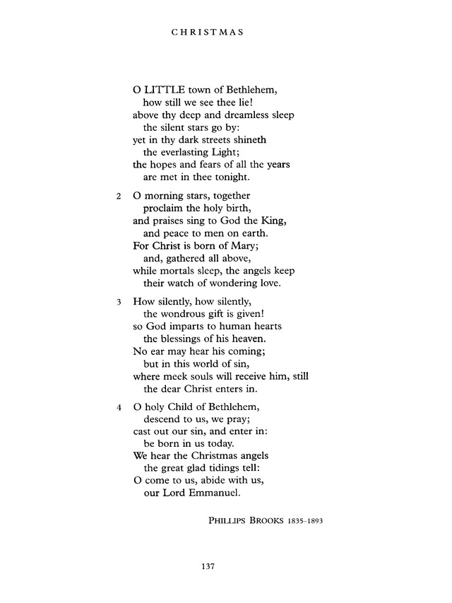 Common Praise: A new edition of Hymns Ancient and Modern page 137