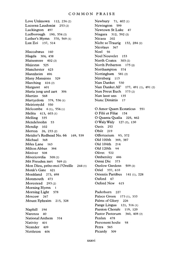 Common Praise: A new edition of Hymns Ancient and Modern page 1371