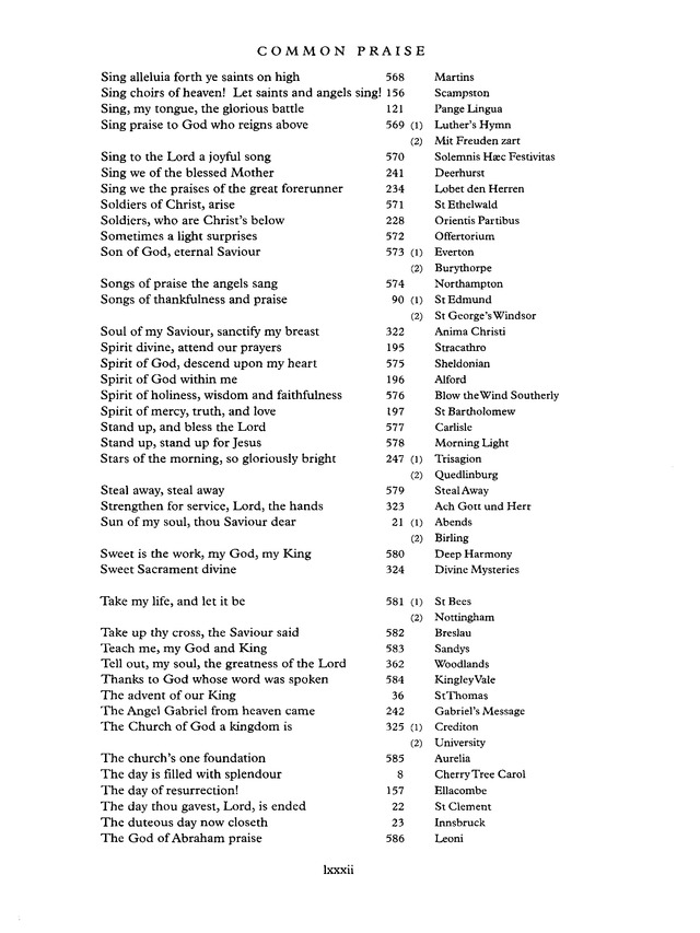 Common Praise: A new edition of Hymns Ancient and Modern page 1417