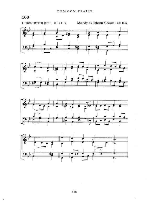 Common Praise: A new edition of Hymns Ancient and Modern page 218