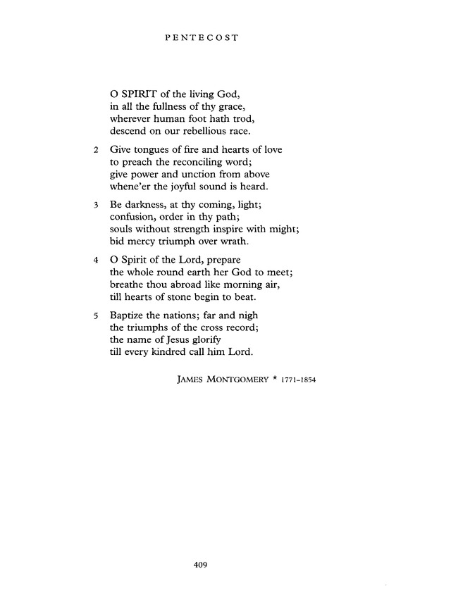Common Praise: A new edition of Hymns Ancient and Modern page 409