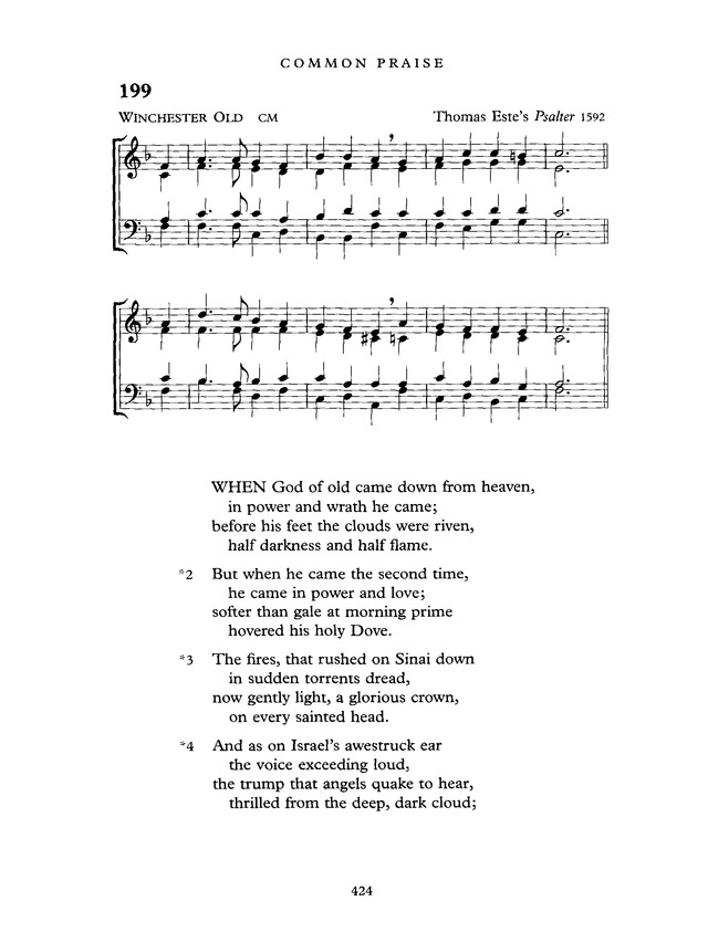 Common Praise: A new edition of Hymns Ancient and Modern page 425