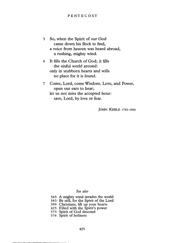 Common Praise: A new edition of Hymns Ancient and Modern page 426