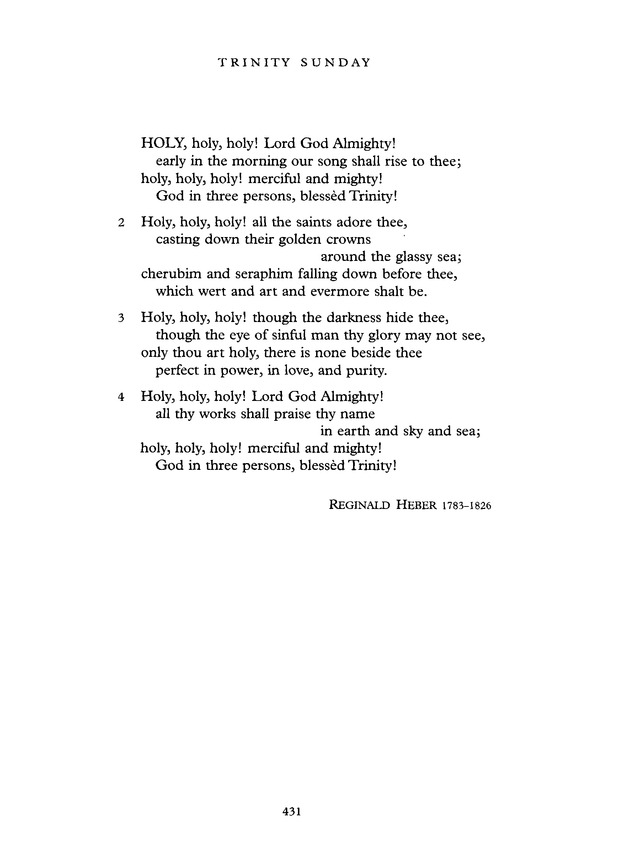 Common Praise: A new edition of Hymns Ancient and Modern page 432