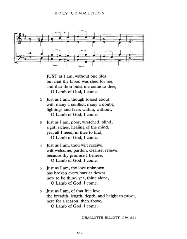 Common Praise: A new edition of Hymns Ancient and Modern page 660