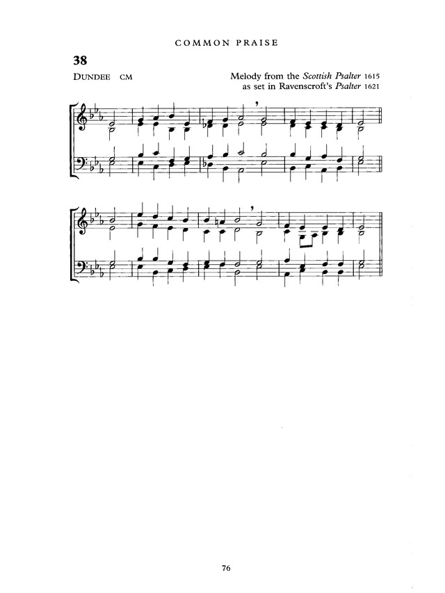Common Praise: A new edition of Hymns Ancient and Modern page 76