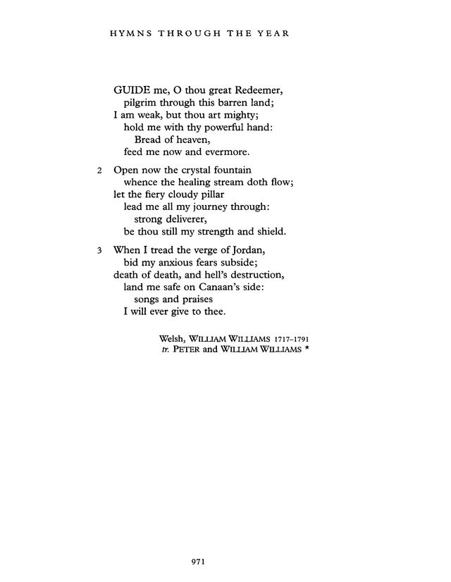 Common Praise: A new edition of Hymns Ancient and Modern page 972