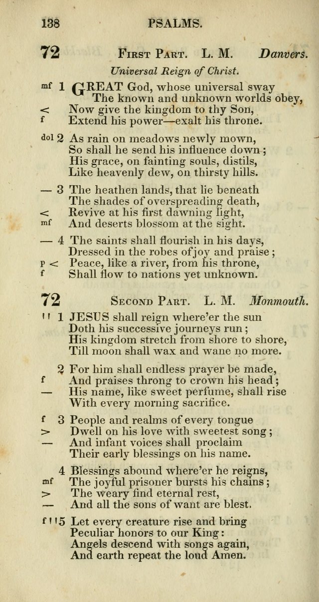 Church Psalmody: a Collection of Psalms and Hymns adapted to public worship page 141