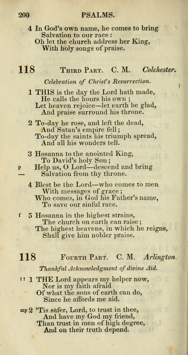 Church Psalmody: a Collection of Psalms and Hymns adapted to public worship page 203